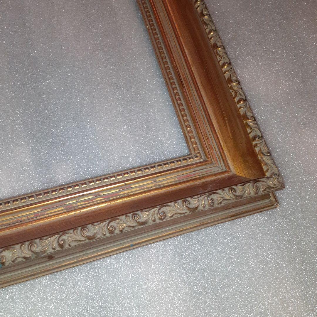 額縁　F12号　61×50.5　木製　フレーム　縁のみ
