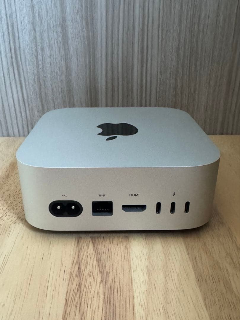 【美品】M4チップ搭載Mac mini