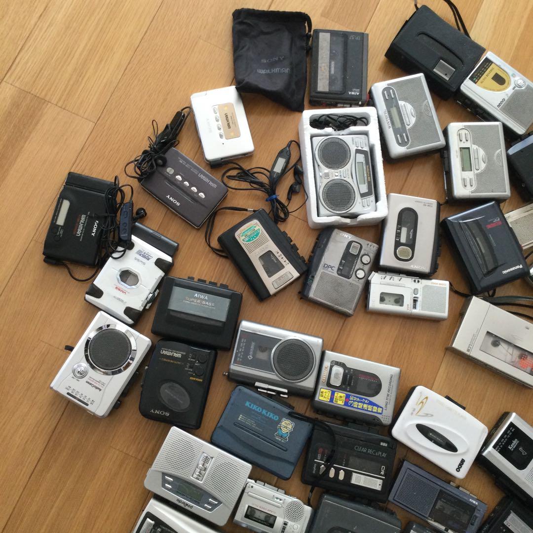 SONYカセットプレーヤー など約59台セット 中古品
