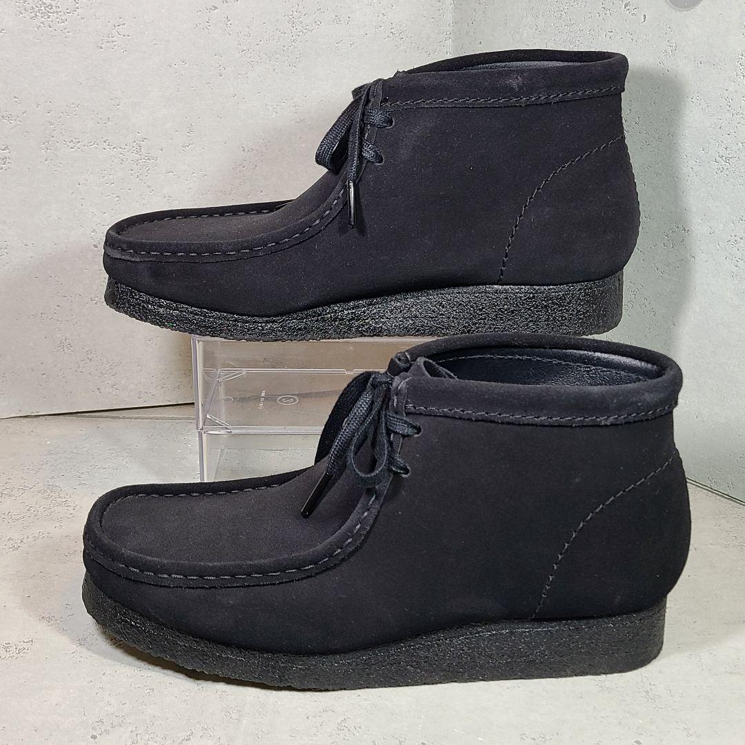 【Clarks originals】Wallabee　ワラビーブーツ　ブラック