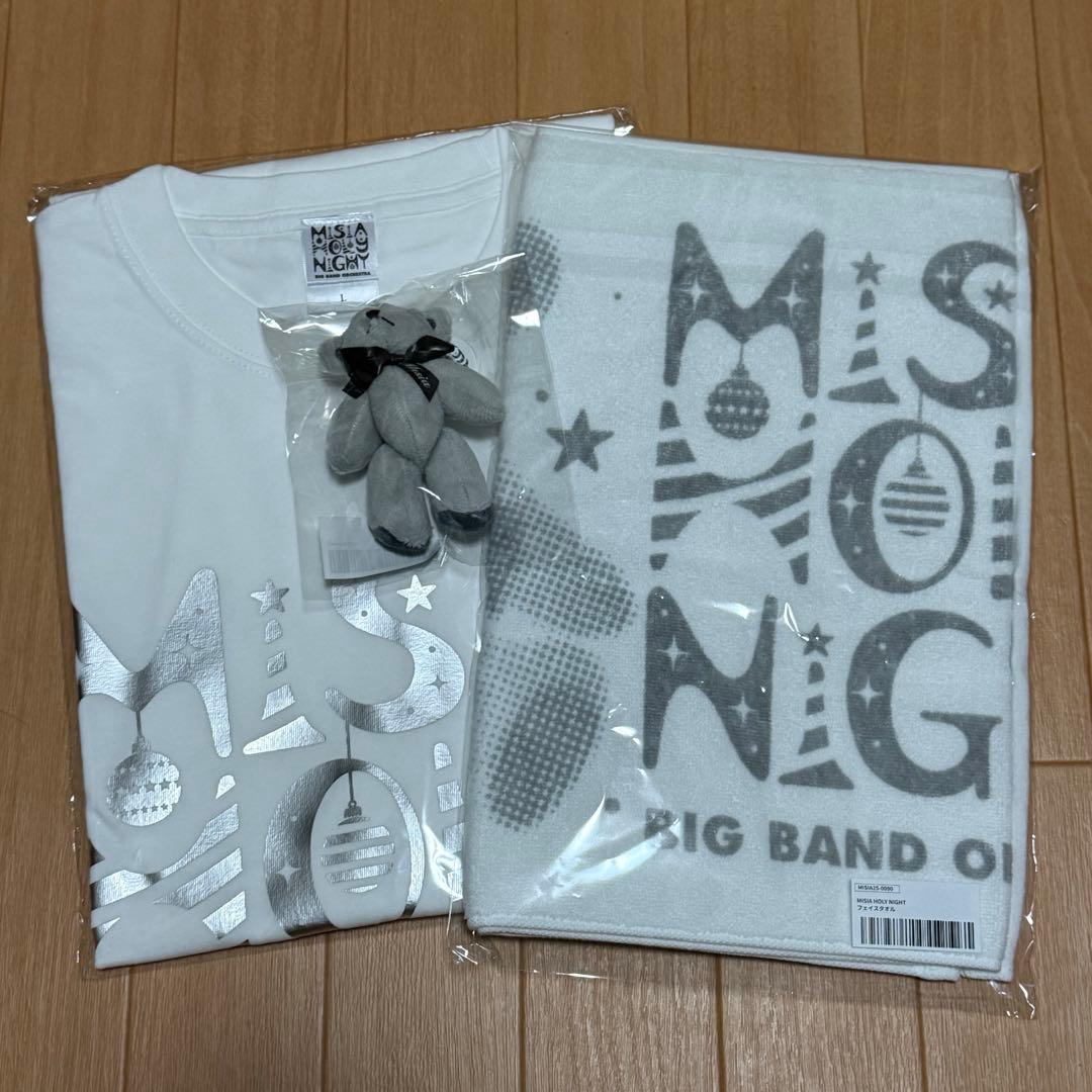 MISIA HOLY NIGHT グッズ　Tシャツ　タオル　くまキーホルダー