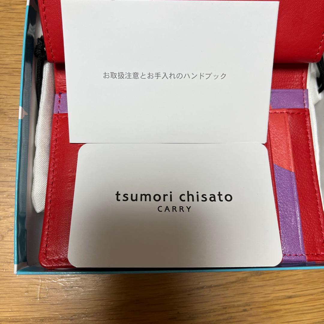 tsumori chisato CARRY ドット柄がま口財布