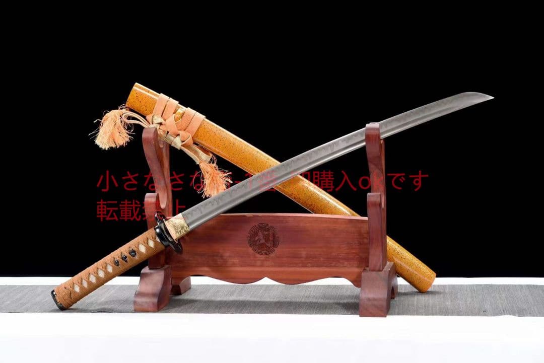 20寸焼刃研磨灰『小狐丸』武具　刀装具　日本刀　模造刀 居合刀 肋差 短刀