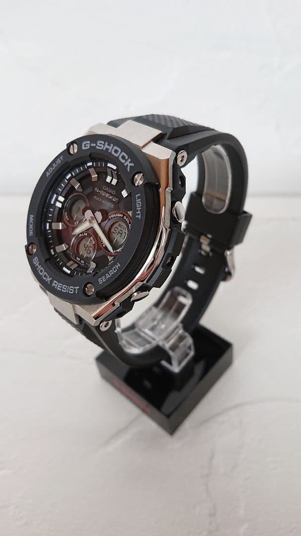 G-SHOCK G-STEEL GST-W300-1AJF 美中古品。