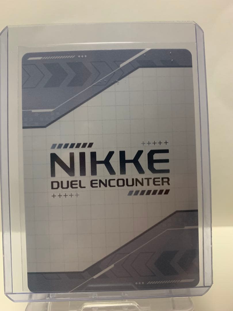 NIKKE DUEL ENCOUNTER 箔押しサインカード ノワール