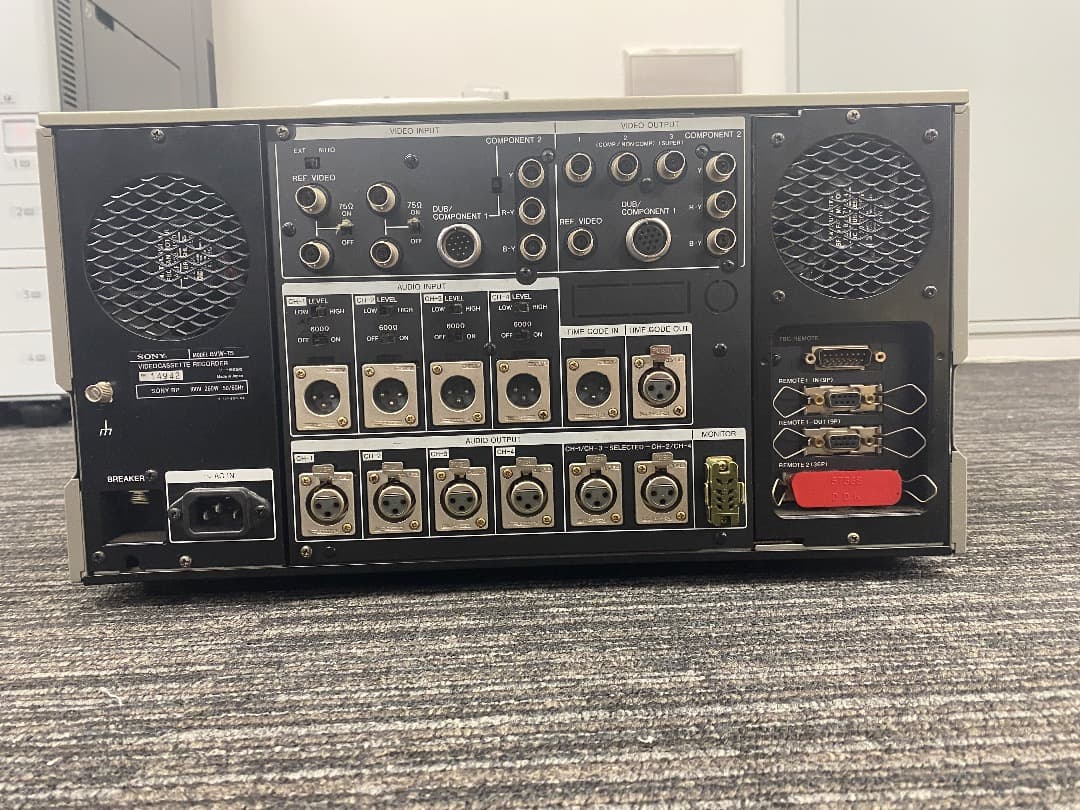 SONY ベータカムSP デジタルビデオレコーダー BVW-75