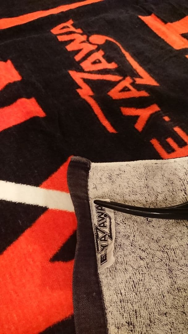 矢沢永吉 1987年 ROCK'N'ROLLKNIGHT フチなし雷ロゴ 当時物