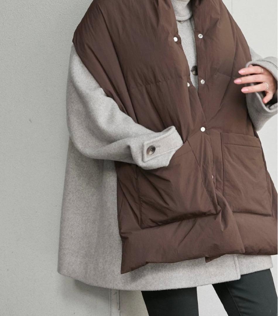 新品タグ付きJOURNAL STANDARD ナイロンタフタダウンマフラー