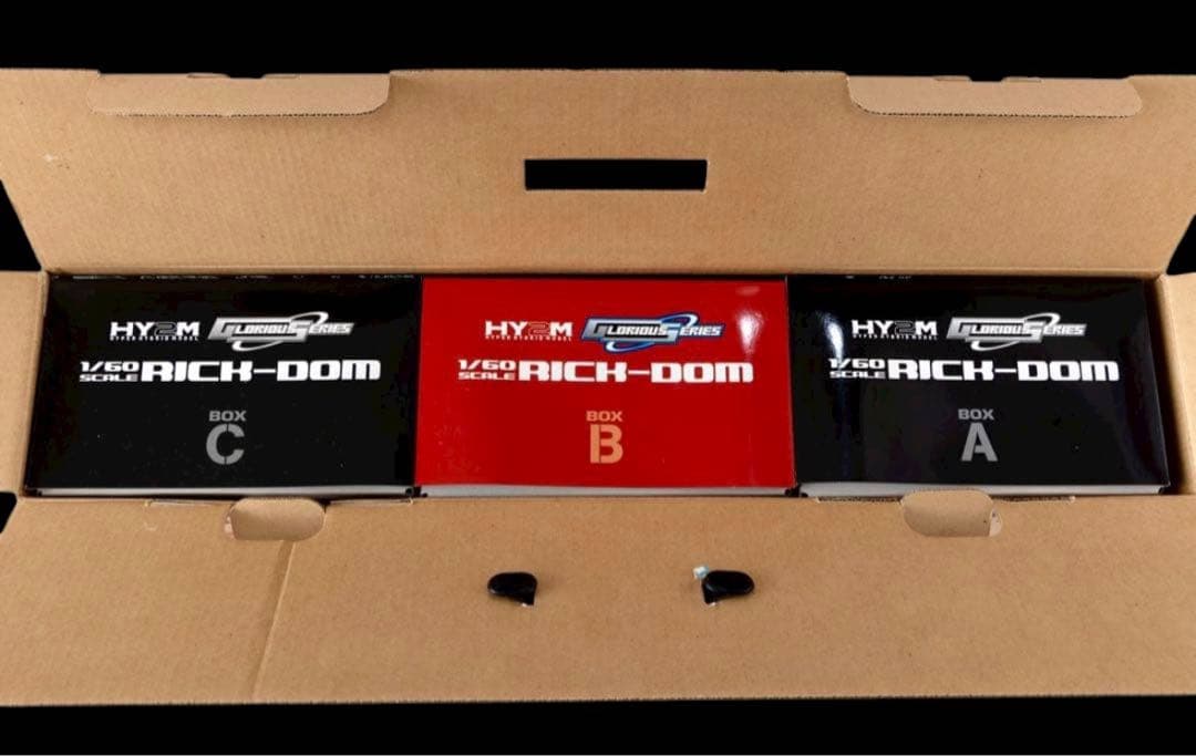 1/60 HY2M MS-09RS シャア専用 リック・ドム ガンプラ 発光