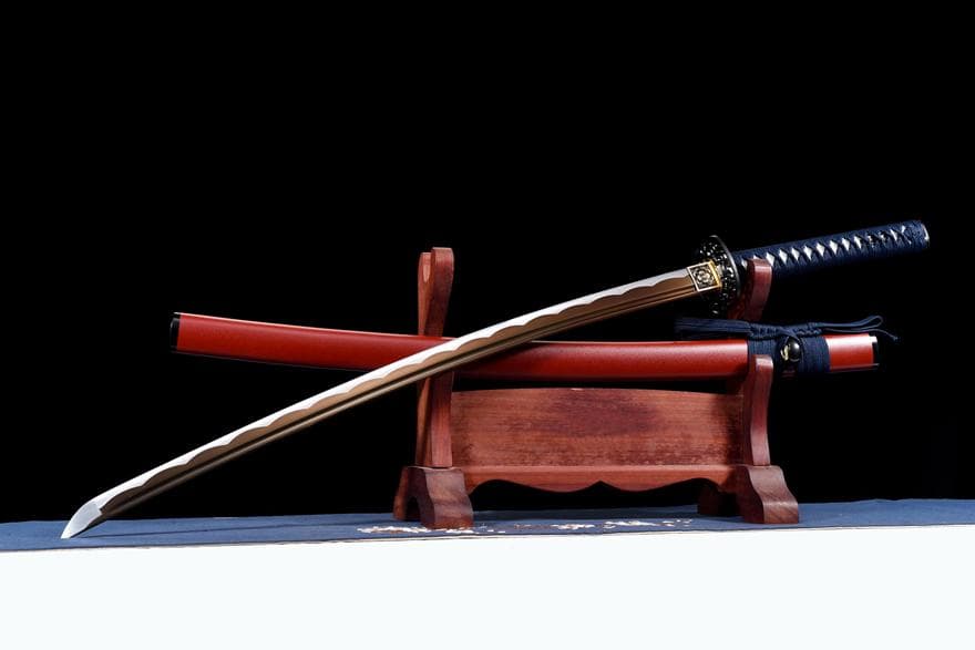 日本刀 模造刀 居合刀 斬馬刀 龍泉剣 中炭素鋼焼金武士刀【カナン】