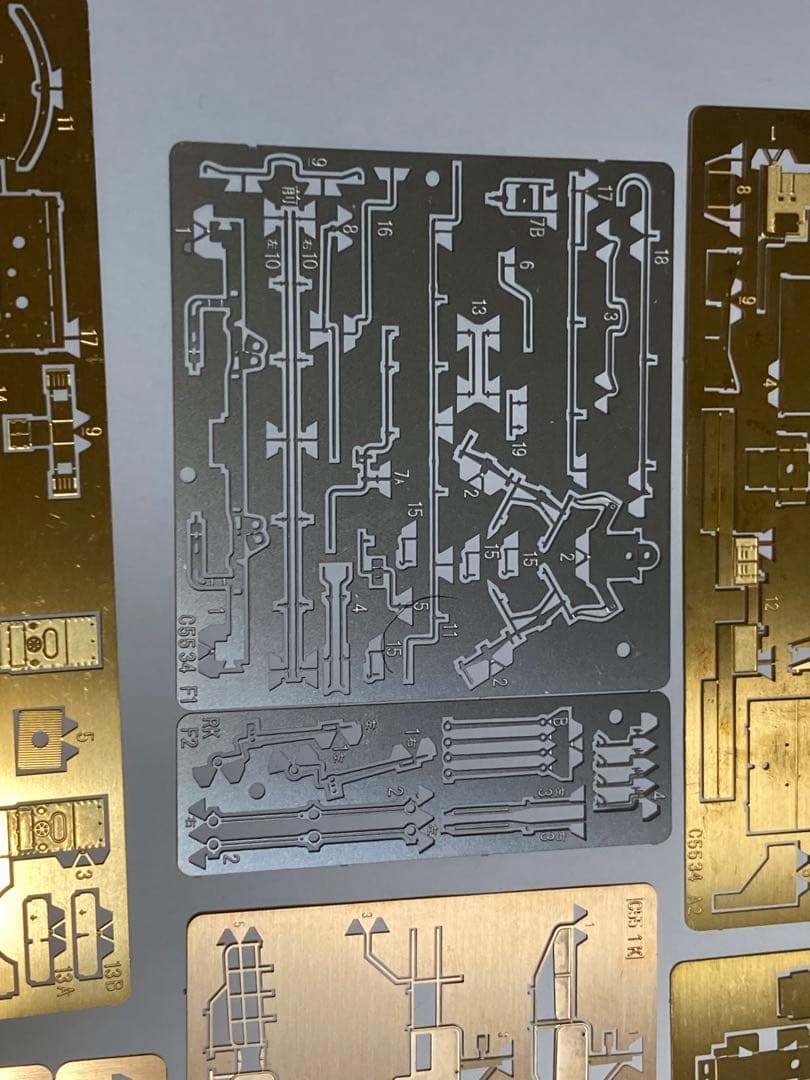 サ*ア様 送料込み　ワールド工芸　nゲージ 蒸気機関車　C55,C57用パーツセ