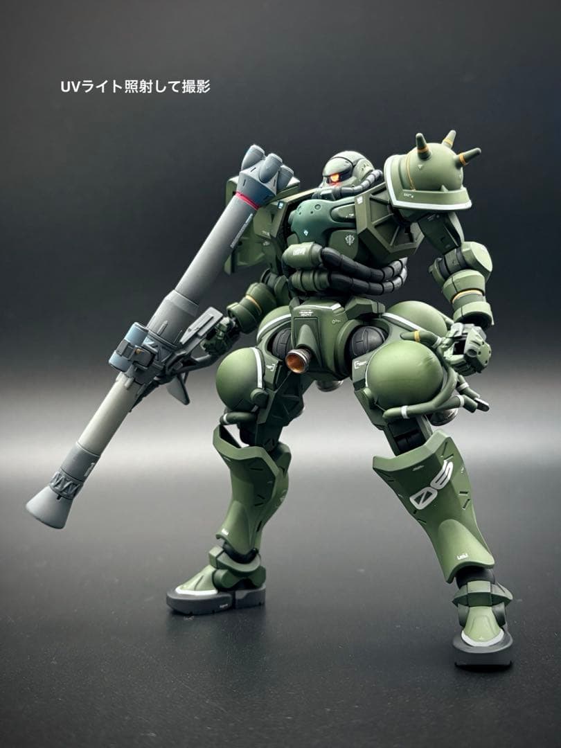 wata0130 　HG ザク　ドムセット塗装済み完成品