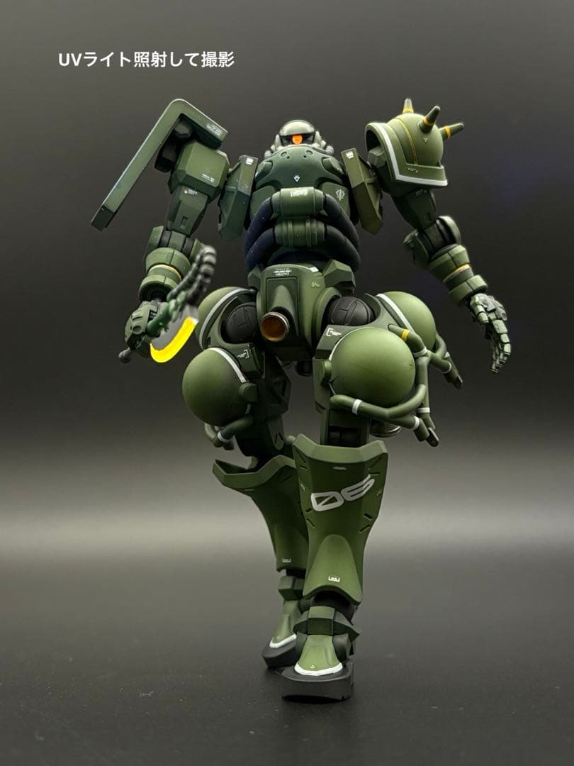 wata0130 　HG ザク　ドムセット塗装済み完成品