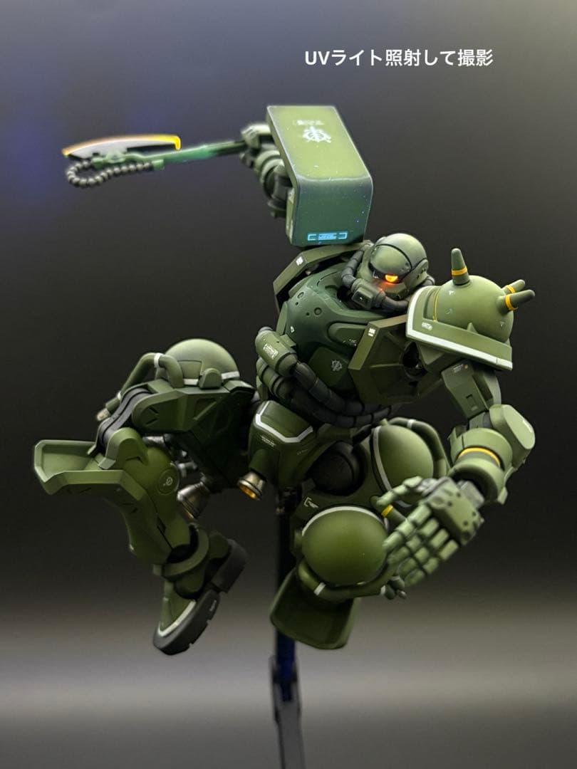 wata0130 　HG ザク　ドムセット塗装済み完成品