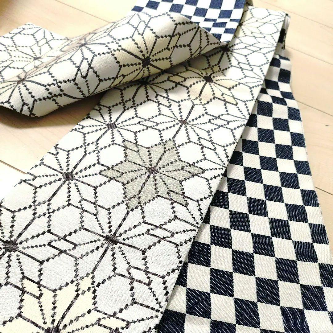 正絹 西陣織 半幅帯《新品未使用》日本製