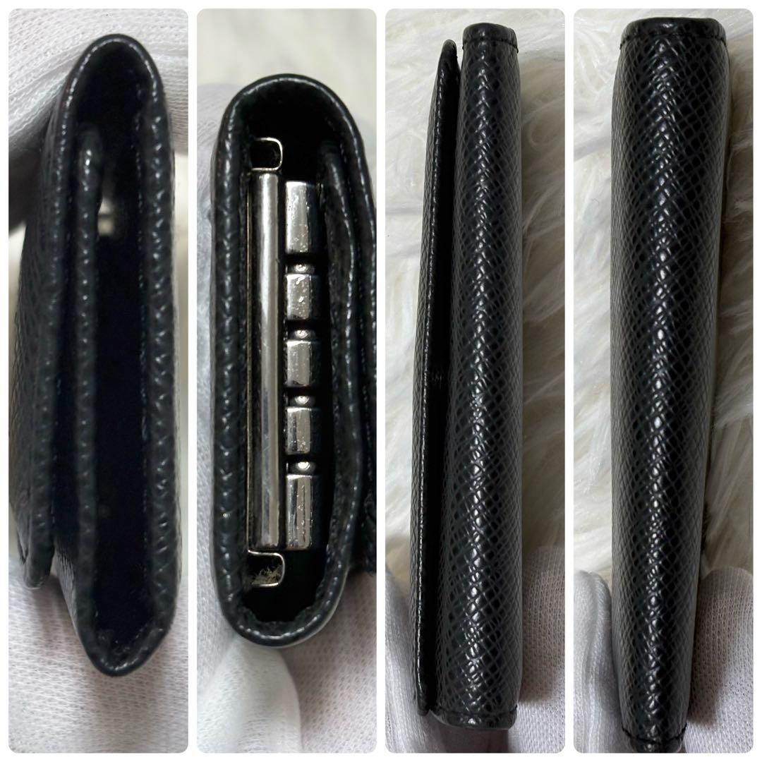 ルイヴィトン タイガ　ミュルティクレ4　キーケース　ノワール　ブラック