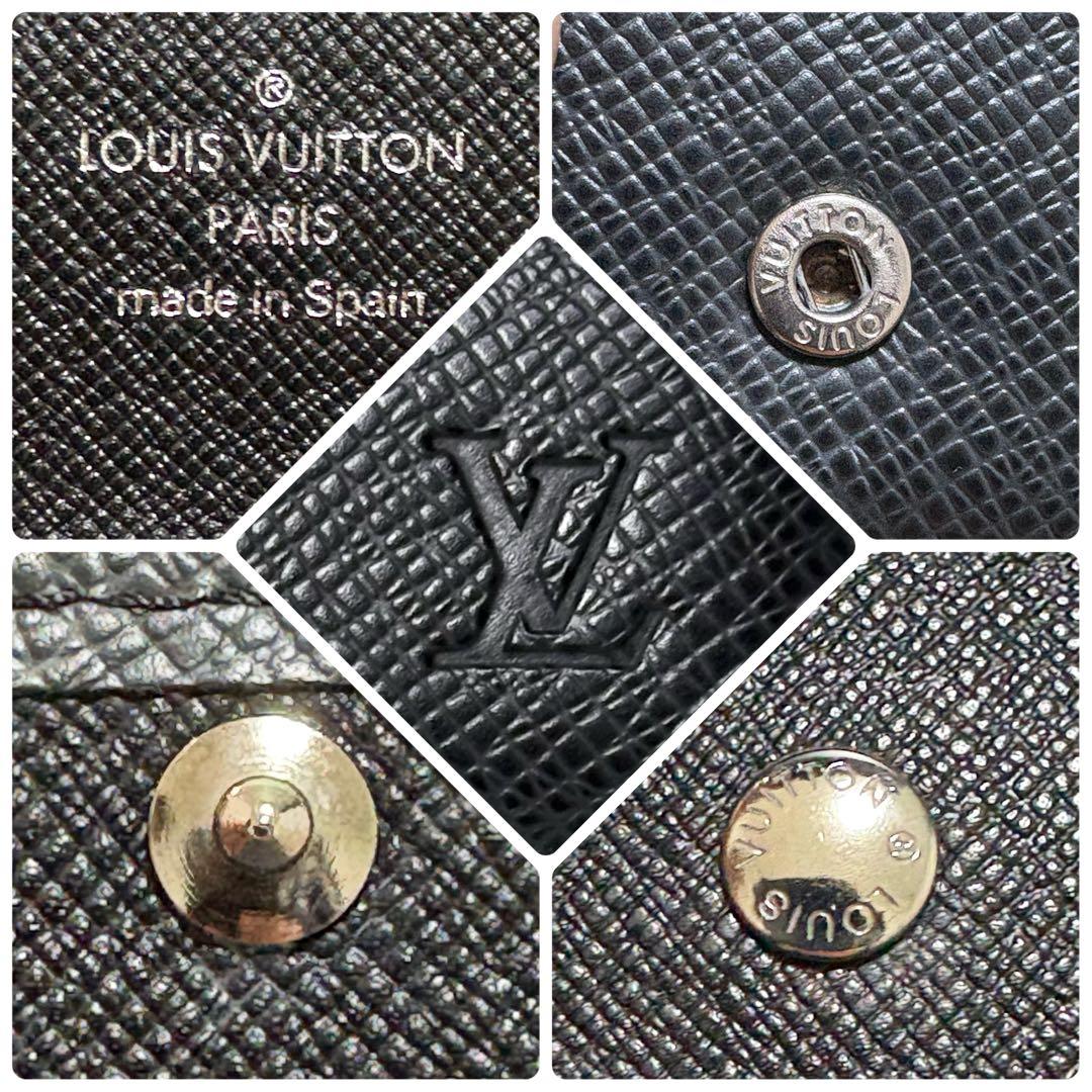 ルイヴィトン タイガ　ミュルティクレ4　キーケース　ノワール　ブラック