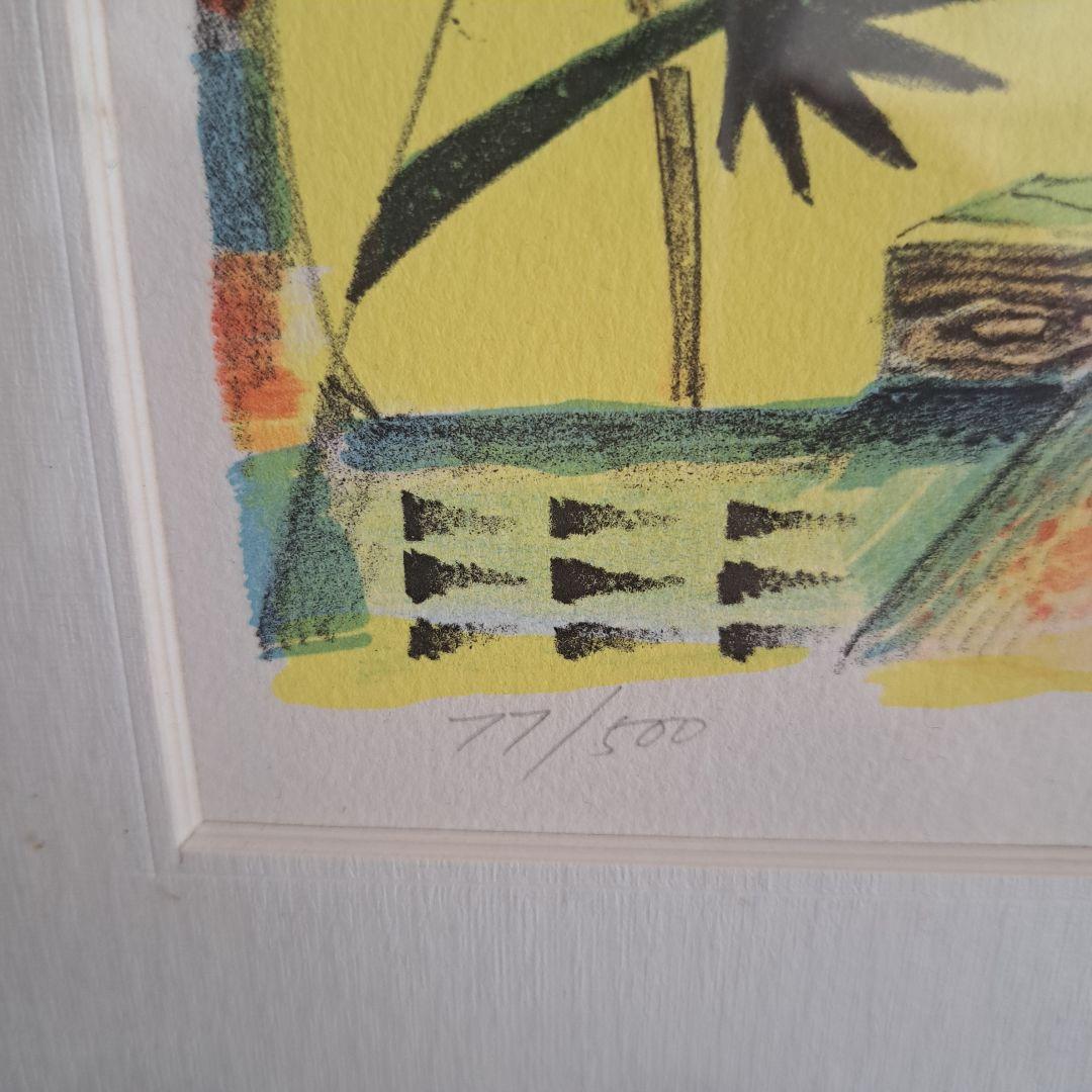 絹谷幸二　リトグラフ　自筆サイン入り