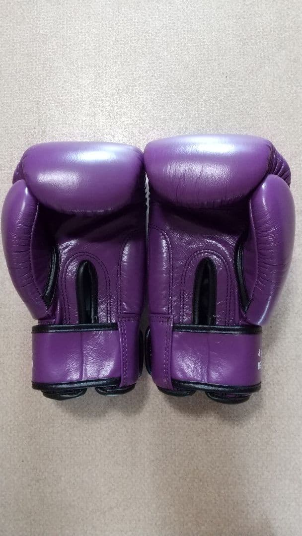 本革製WINDYボクシンググローブ 8oz 紫 新品