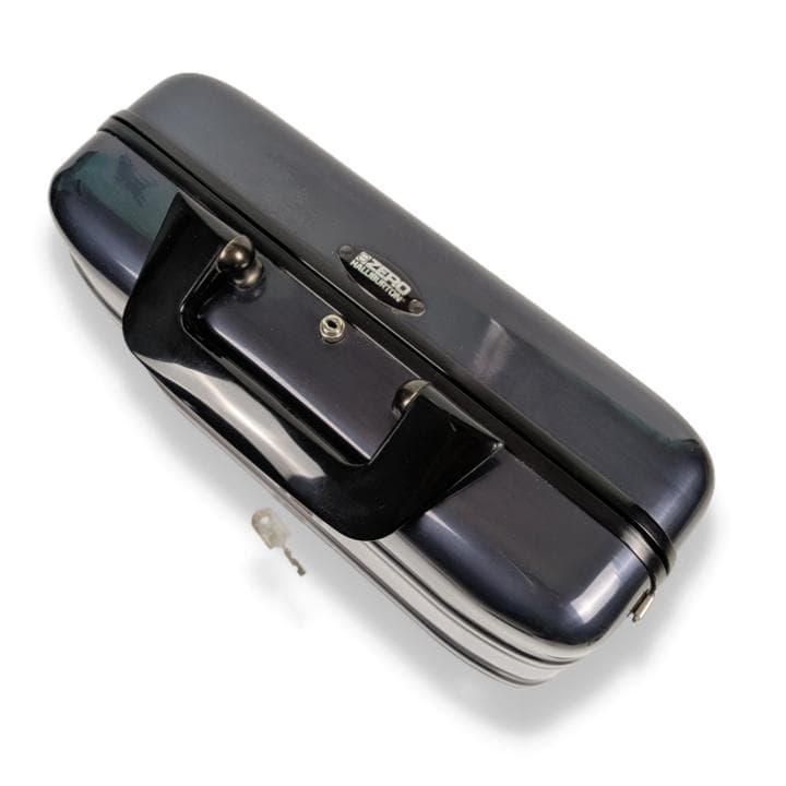 ゼロハリバートン ミニアタッシュケース メタリックブルー ブリーフケース