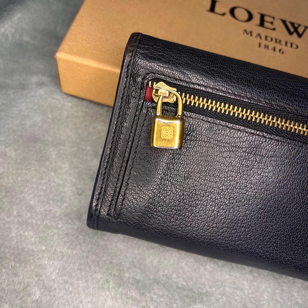 ロエベ LOEWE 二つ折り長財布 AMAZONA 113.95.F11