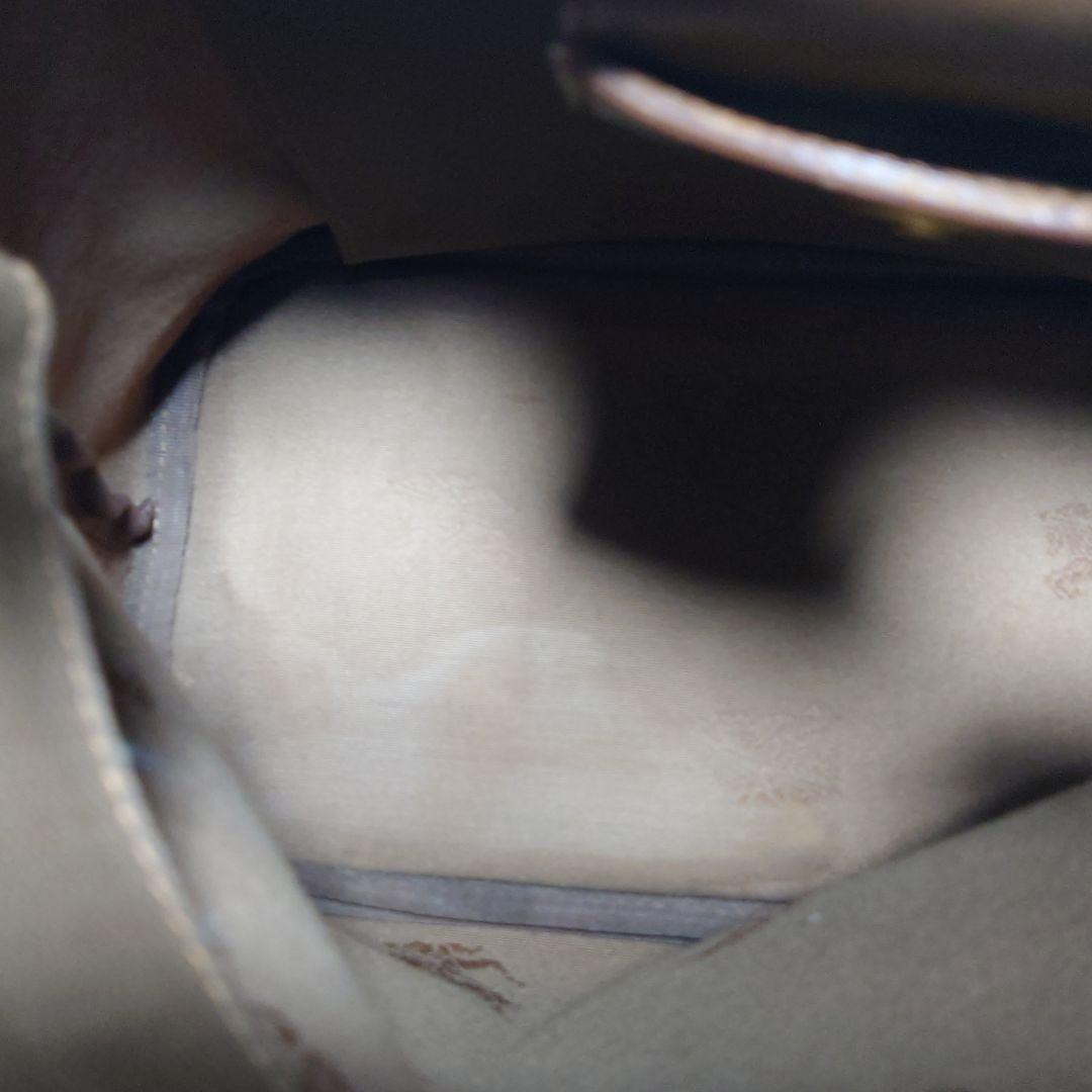 〈希少〉BURBERRY　ショルダーバッグ　月桂樹　シャドーホース　レザー