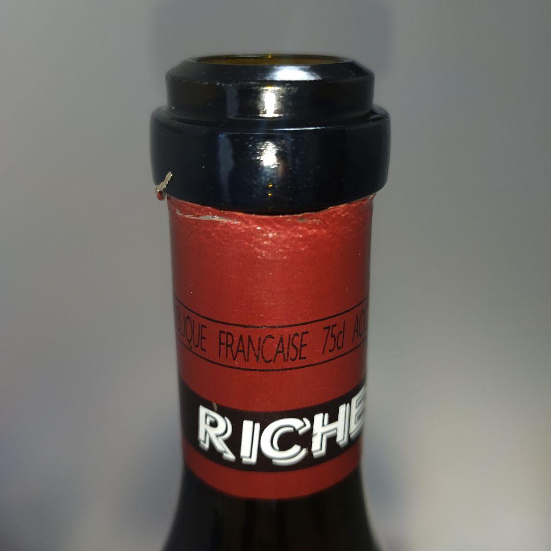 空瓶 リシュブール ドメーヌ ドラ ロマネ・コンティ2022 赤ワイン