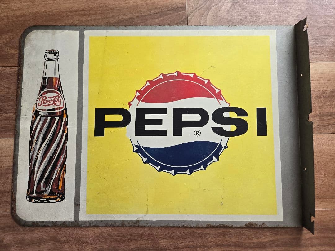 yama　PEPSI ヴィンテージ メタルサイン　ペプシ