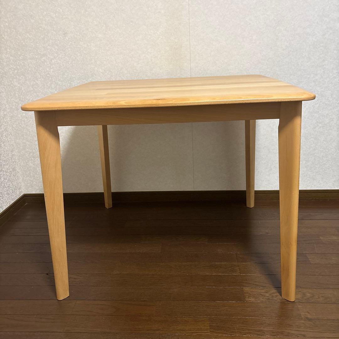 【美品】ニトリ Nコレクション ダイニングテーブル T-01 90 NA