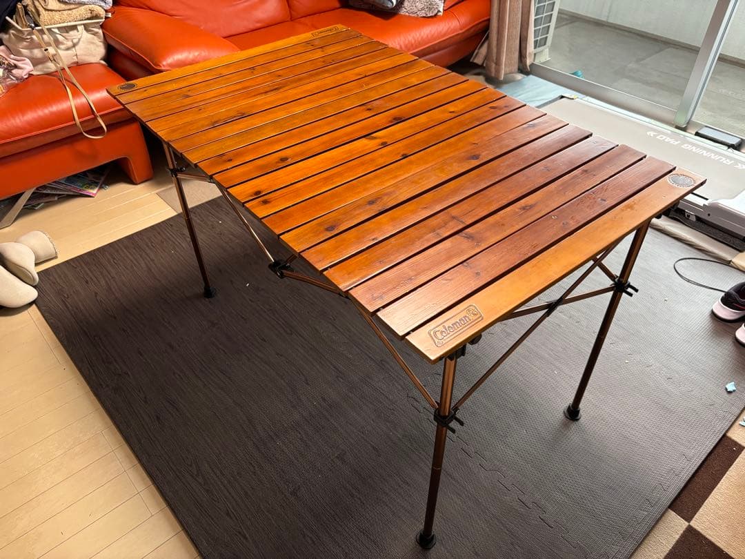 コールマン　ナチュラルウッドロールテーブルクラシック/110 40周年限定