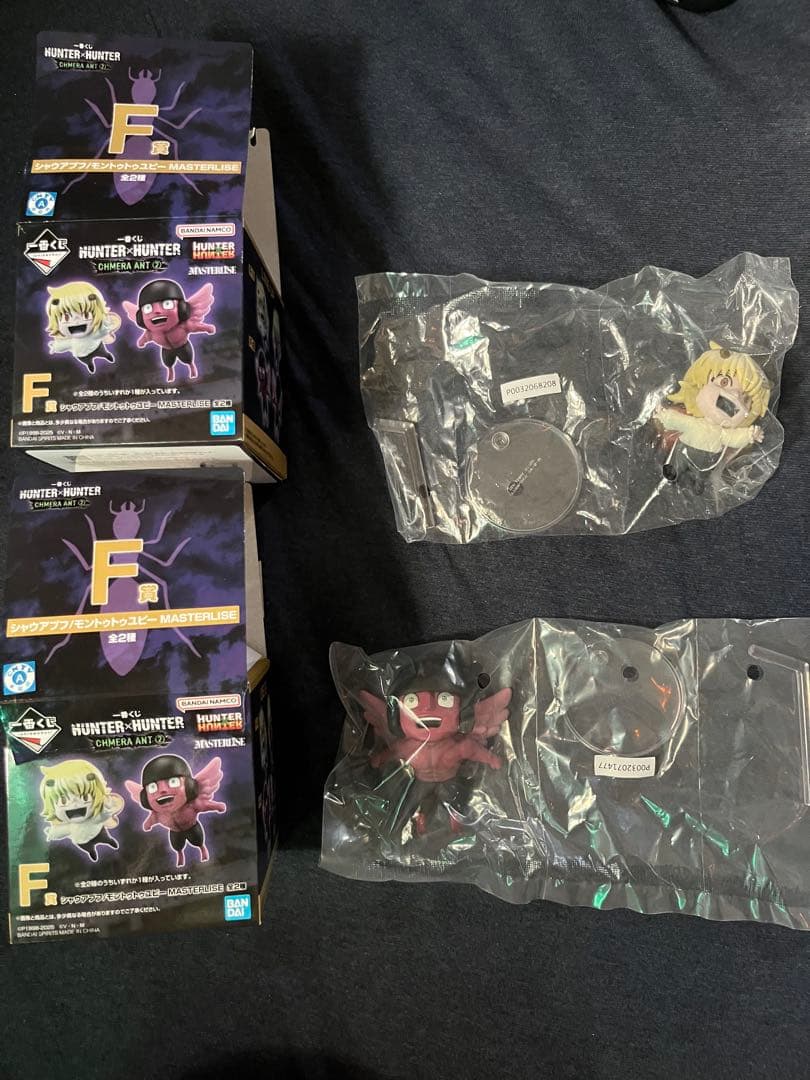 ハンターハンター　一番くじ　フィギュア　F賞 モントゥトュユピー　シャウアプフ