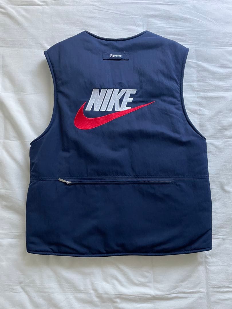 激レア美品supreme×NIKE コラボ　リバーシブルベスト