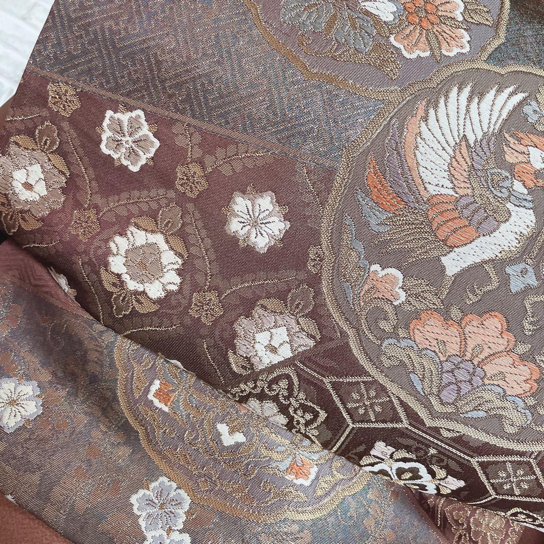 訪問着+長襦袢　フルセット　椿　相良刺繍　入学式　卒業式　着物　付け下げ　H10