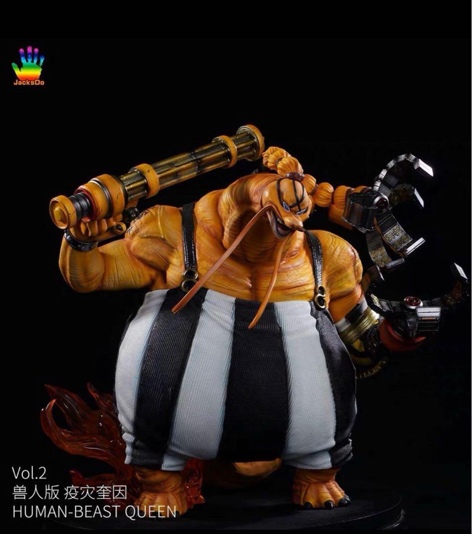 ONE PIECE ワンピース クイーン【人獣形態】 フィギュア ガレージキット