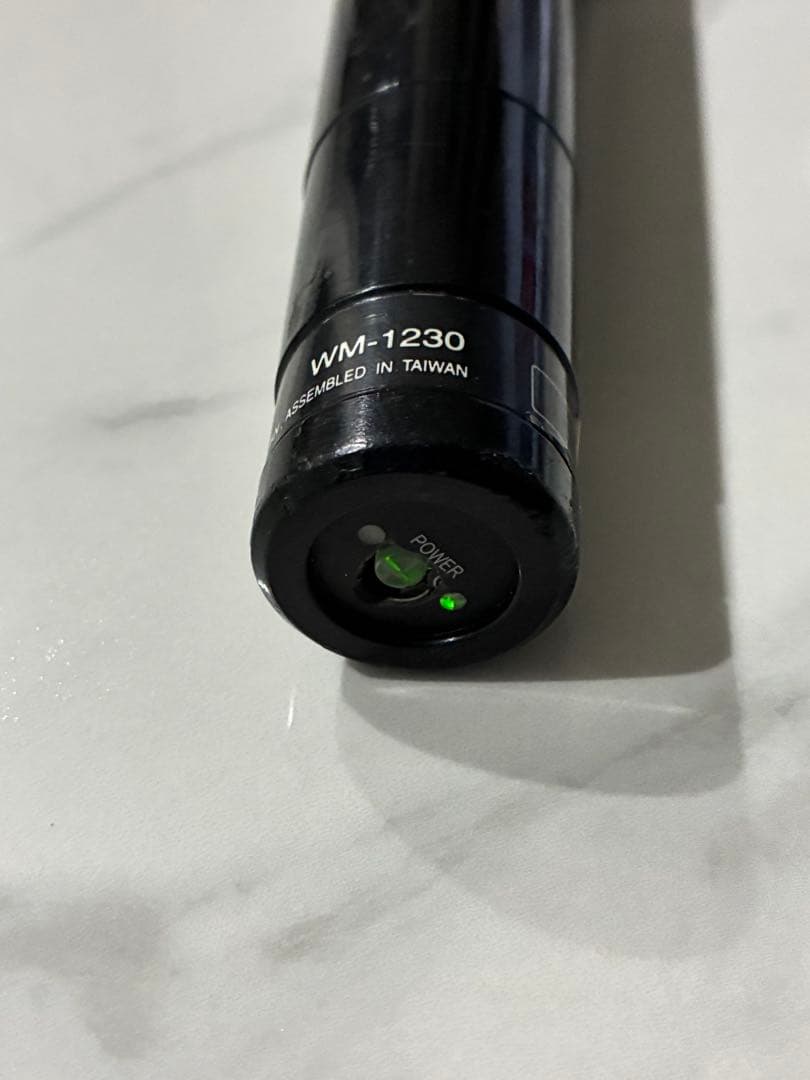★通電確認済み★TOA WM-1230 防滴ワイヤレスマイク★現状品