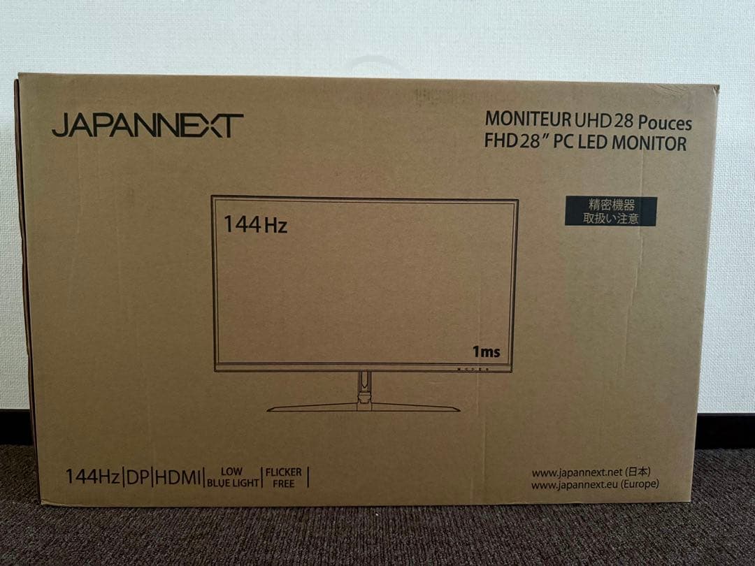 [中古現状品] JAPANNEXT 4Kゲーミングモニター