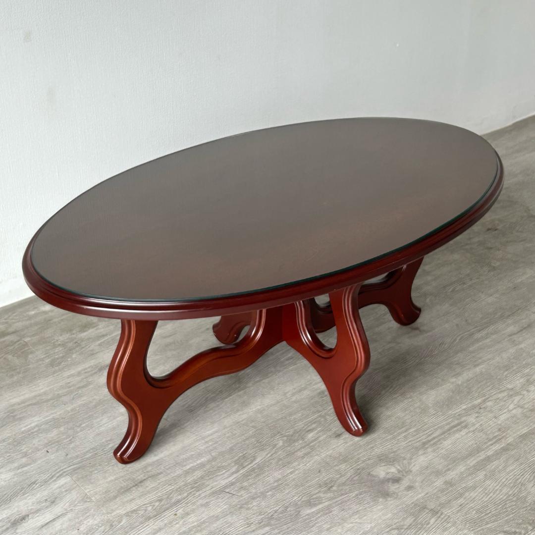 【最終値下げ】イギリス 家具 ガラストップ コーヒーテーブル 店舗什器 243A