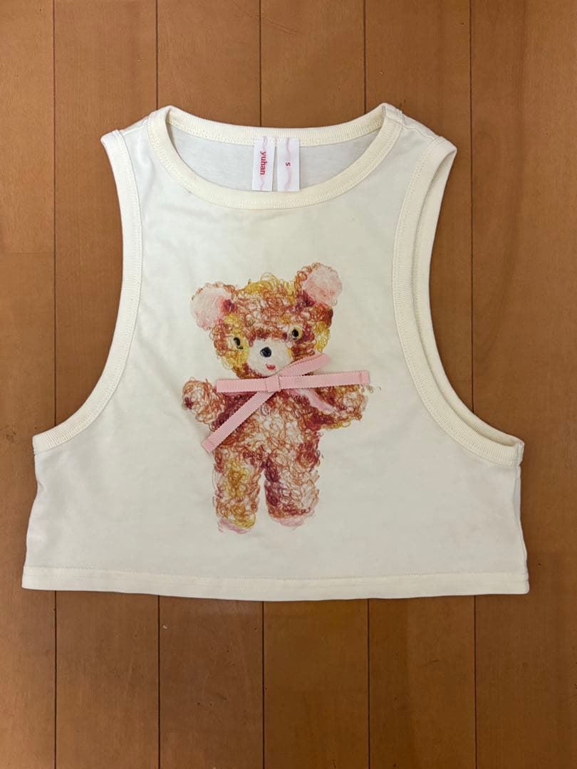 YUHAN WANG クロップドタンクトップ