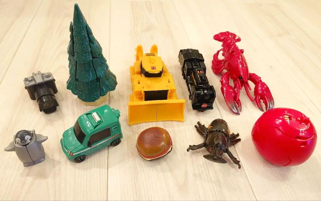 ユニトロボーン　ブルドーザーバーガーなど　5個まとめ売り