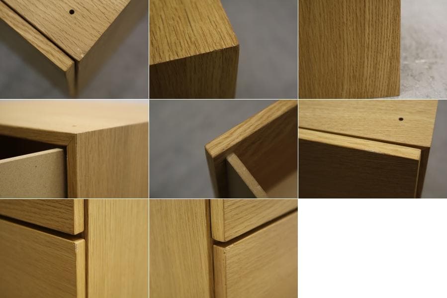 2個セット MUJI 無印良品 スタッキングチェスト 引き出し 2杯 オーク 1