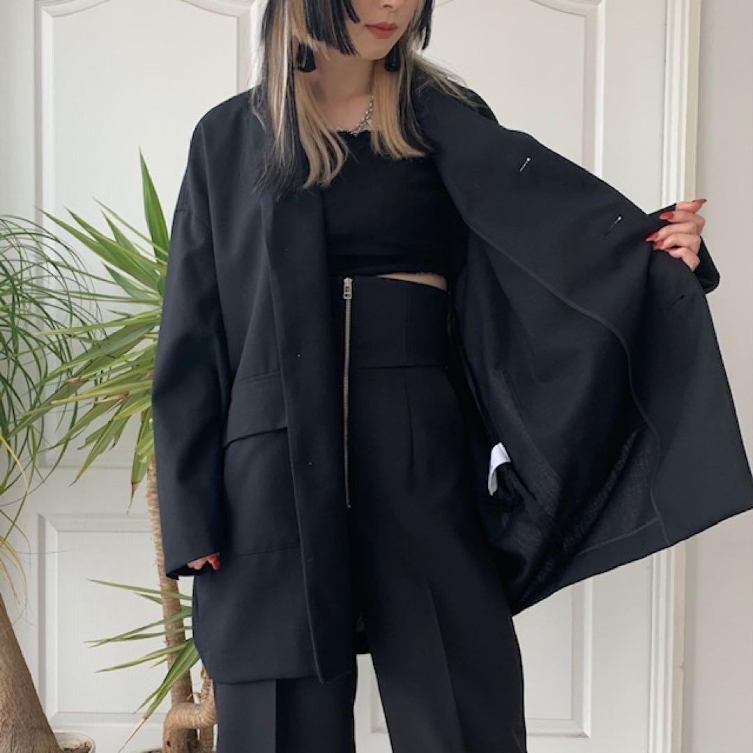 エンフォルド　HighTwist Weave BOX JACKET