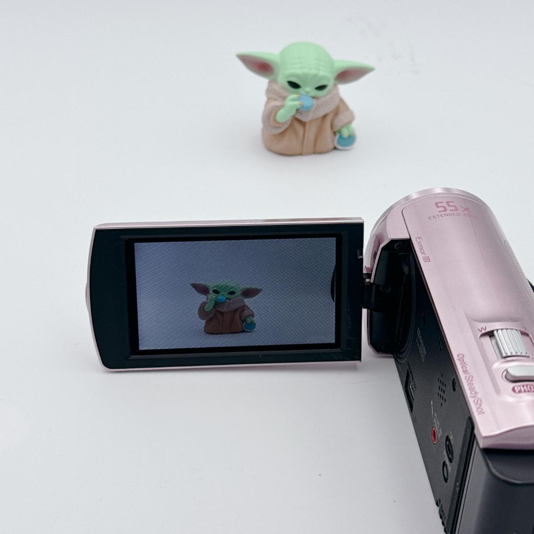 【美品・人気色】SONY ハンディカム ビデオカメラ HDR-CX390 ピンク