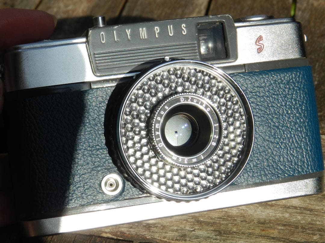 美品　OLYMPUS PEN EES EE-S フィルムカメラ　濃紺　オリジナル