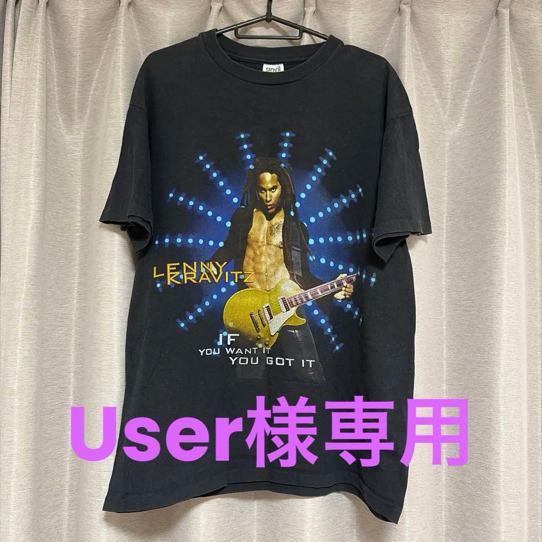 【2枚セット】90'S レニークラヴィッツ Tシャツ　ヴィンテージ　サイズL