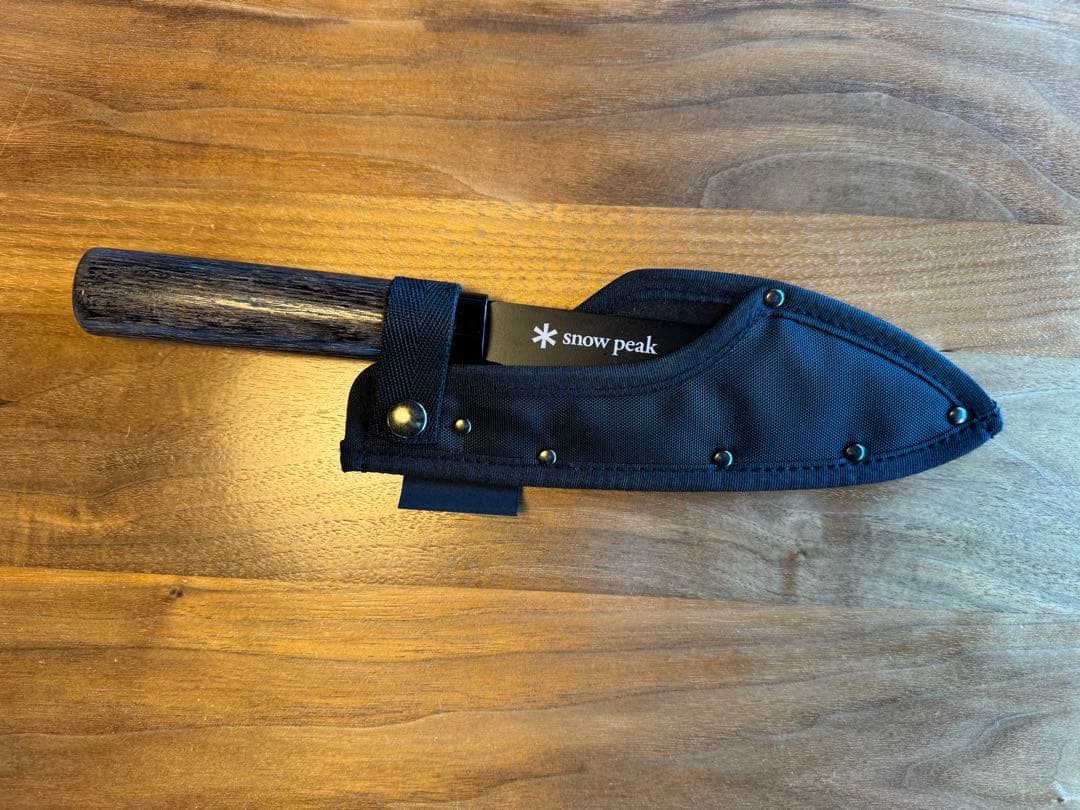 【peak】ブラック出刃包丁