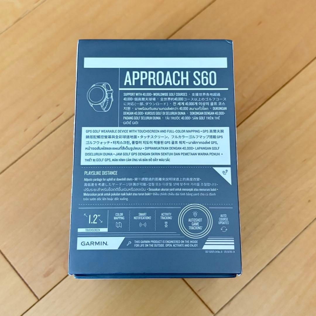 GARMIN GPSゴルフウォッチ APPROACH S60