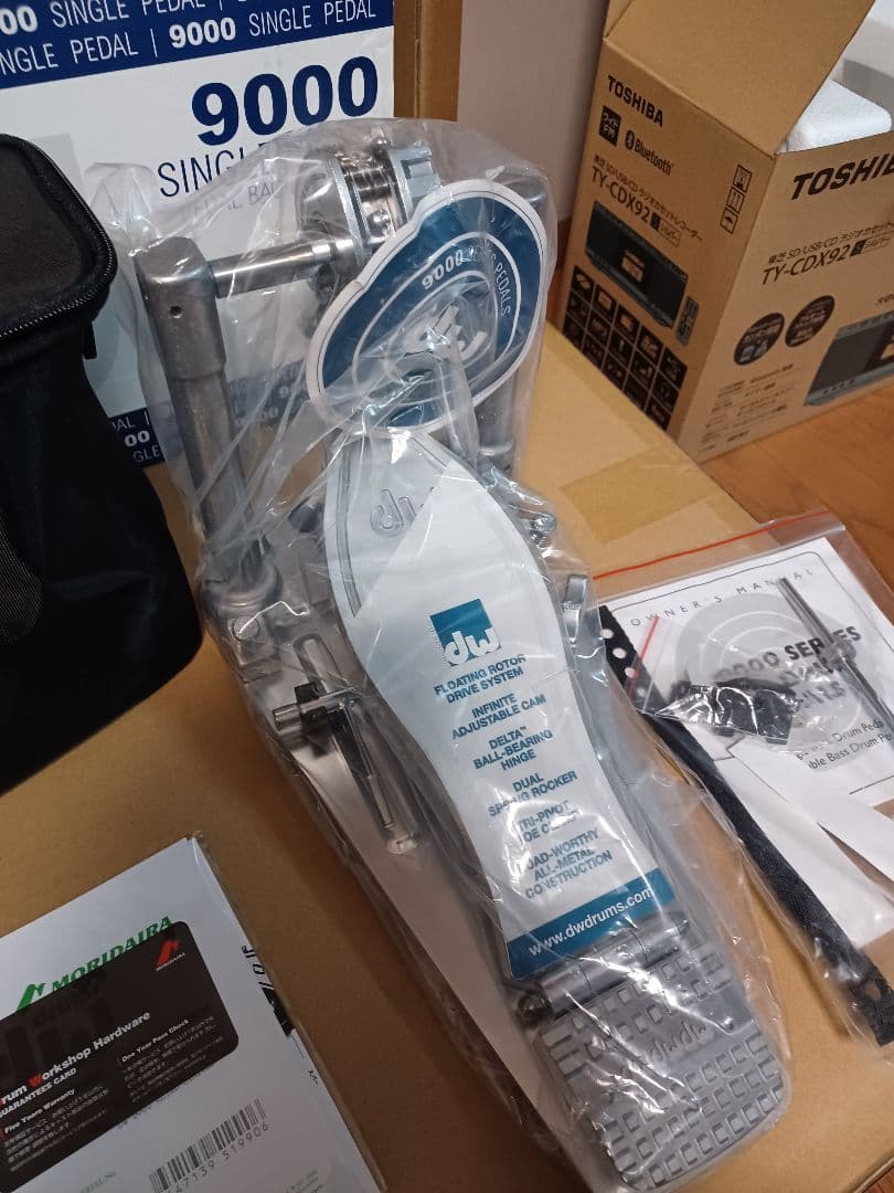 DW9000 Retro Limitedペダル(付属品付) ソフトケース付　箱付