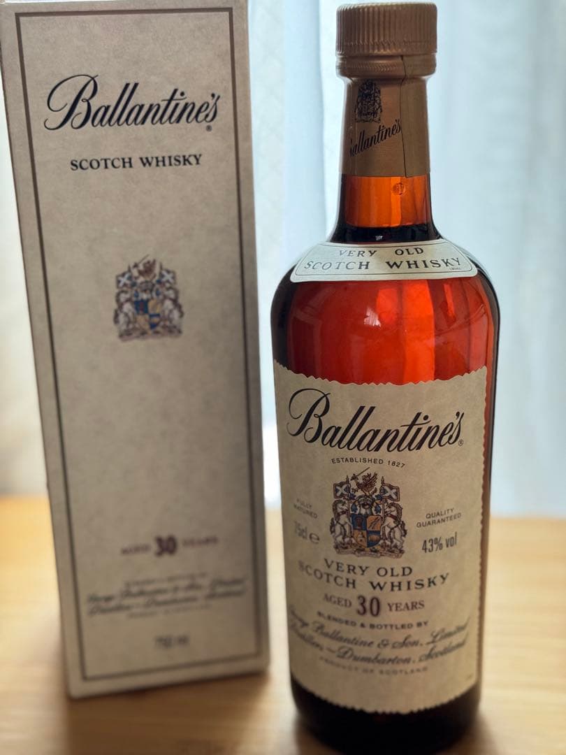 ◆未開栓 Ballantine's 30 Years Scotch Whisky