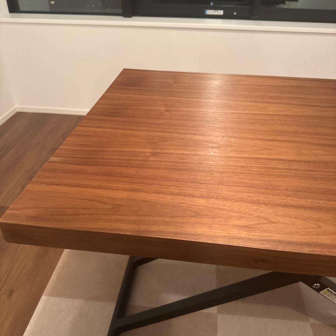 ニトリ 昇降ダイニングテーブル(NEW アクティブ ウォルナット)