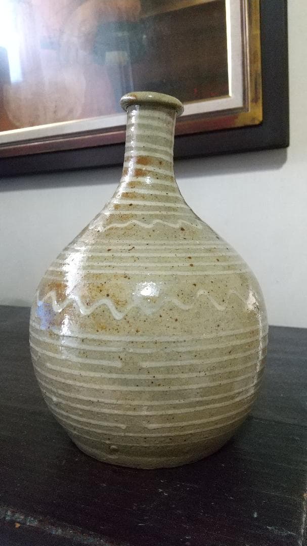 古丹波　エヘン徳利　柔らか仕上げの酒徳利